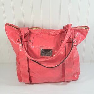 Guess Pink Leather Women's Large Handbag/Purse